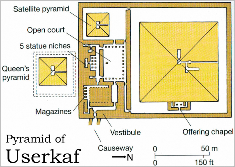 The pyramid of Userkaf  -  The Pyramids of Egypt