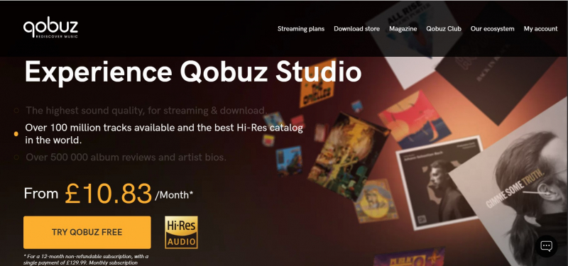 Screenshot of https://www.qobuz.com/gb-en/music/streaming/offers