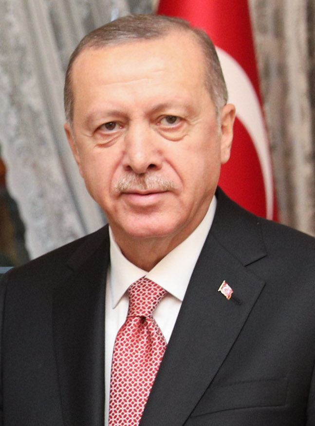 Photo:  Wikipedia - Recep Tayyip Erdoğan