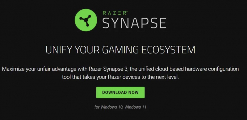 Reinstall Razer Synapse