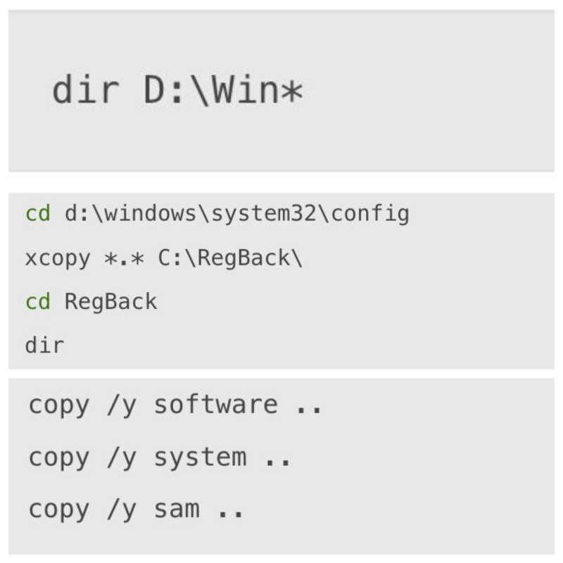 Restore the Windows Registry