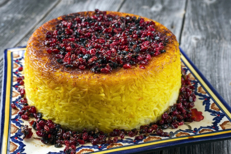 Look out of the tahdig in any Persian rice dish (Shutterstock)