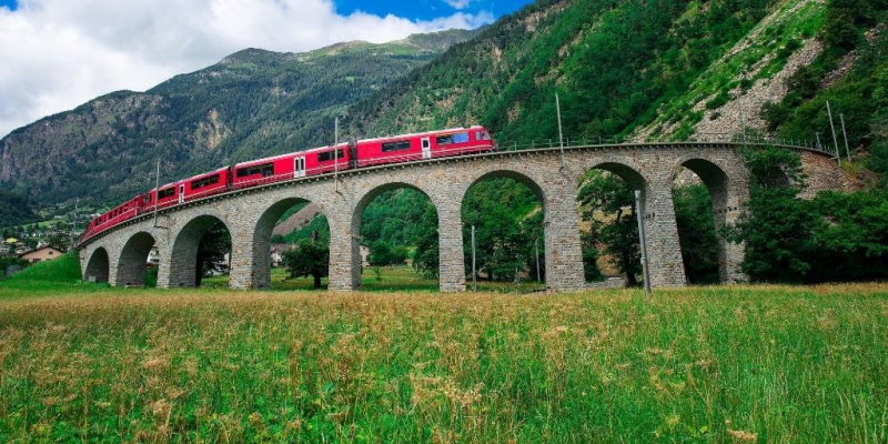 Ride the Bernina Express