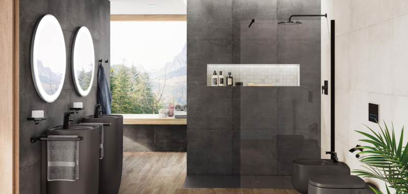 Black, white or beige bathrooms design ideas |  Roca UK