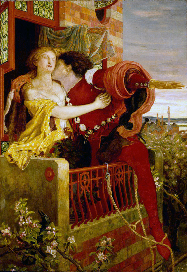Romeo and Juliet, by Ford Madox Brown
