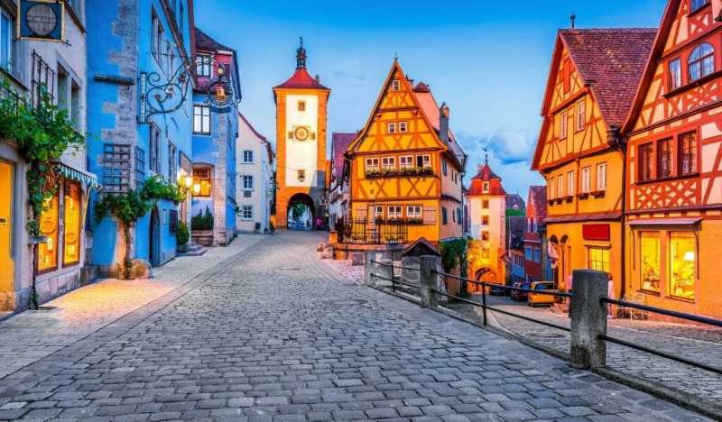 Rothenburg is located on the famous Romantic Road. Photo: europeupclose.com