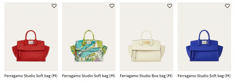 Screenshot of https://eu.ferragamo.com/en-vn/shopping/woman-handbags-studio-bag