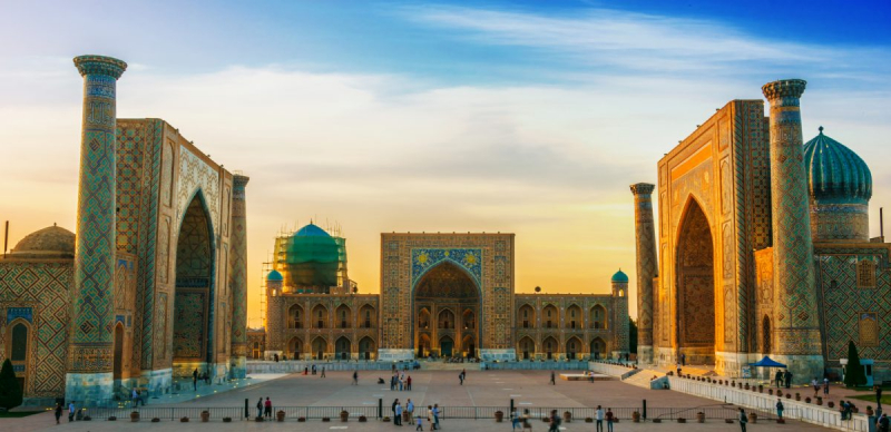 Samarkand's Registan square - Photo: horizonguides.com