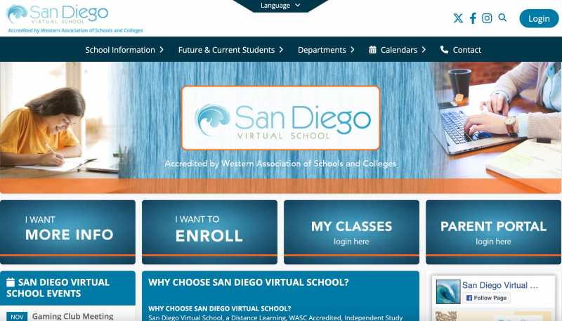 Screenshot via www.sdvirtualschools.com/en-US