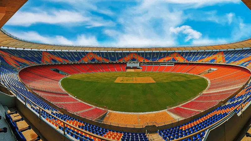 Sardar Patel Stadium. Photo: hindustantimes.com