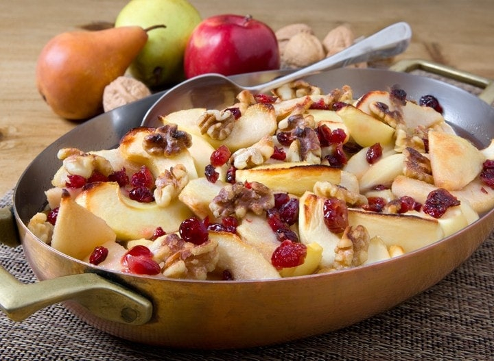 Sautéed Apples, Pears & Cranberries