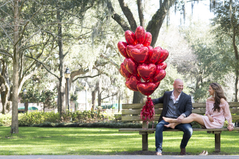 Anywhere in Savannah could be the perfect Valentine's Day date.