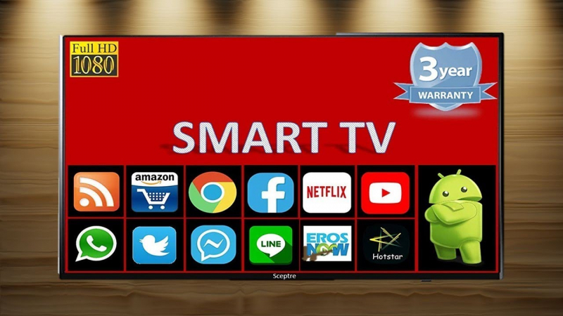 SCEPTRE (SMT42FHDV) 42 inch Full HD LED Smart Android TV