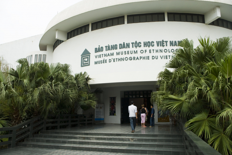 See the Exhibits inside the Vietnam Museum of Ethnology