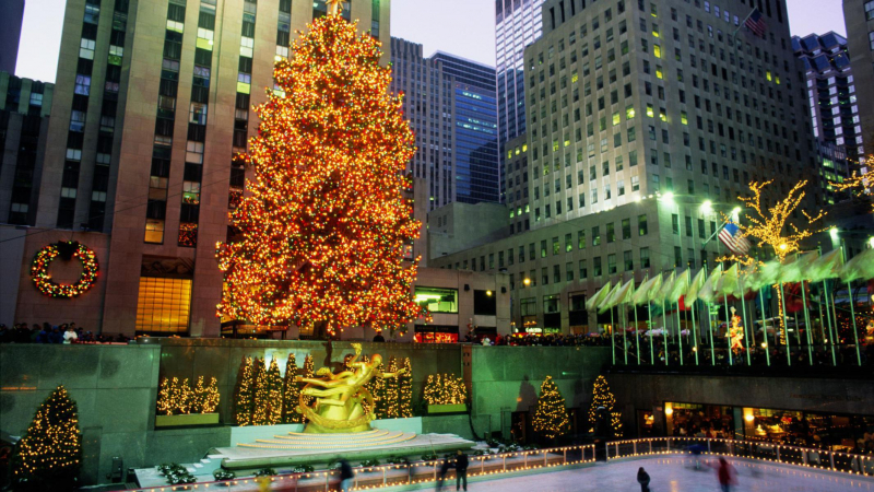 See the Rockefeller Center Christmas Tree