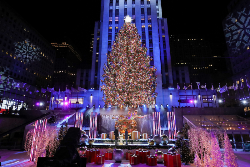 See the Rockefeller Center Christmas Tree