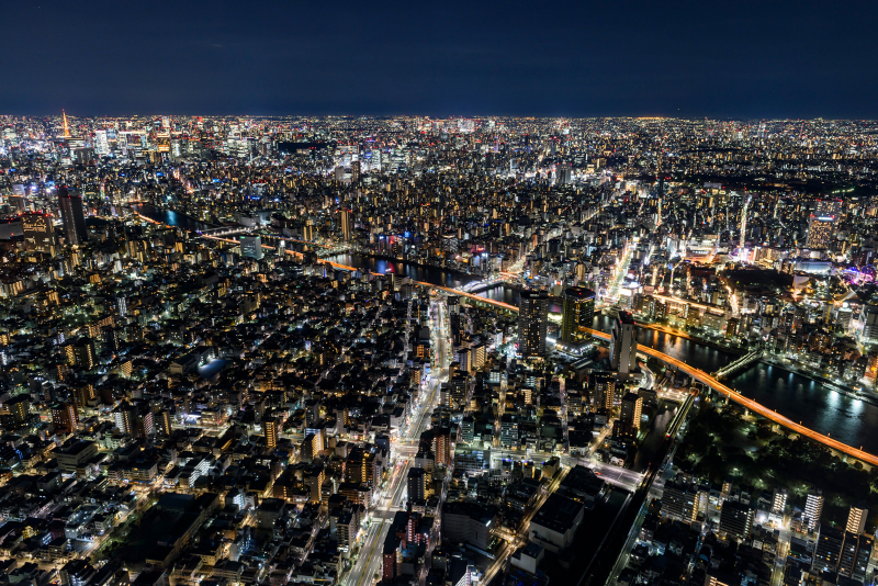 See the View from the Tokyo Skytree