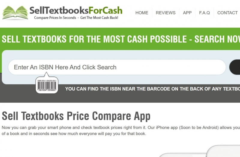 Screenshot on http://www.selltextbooksforcash.com/