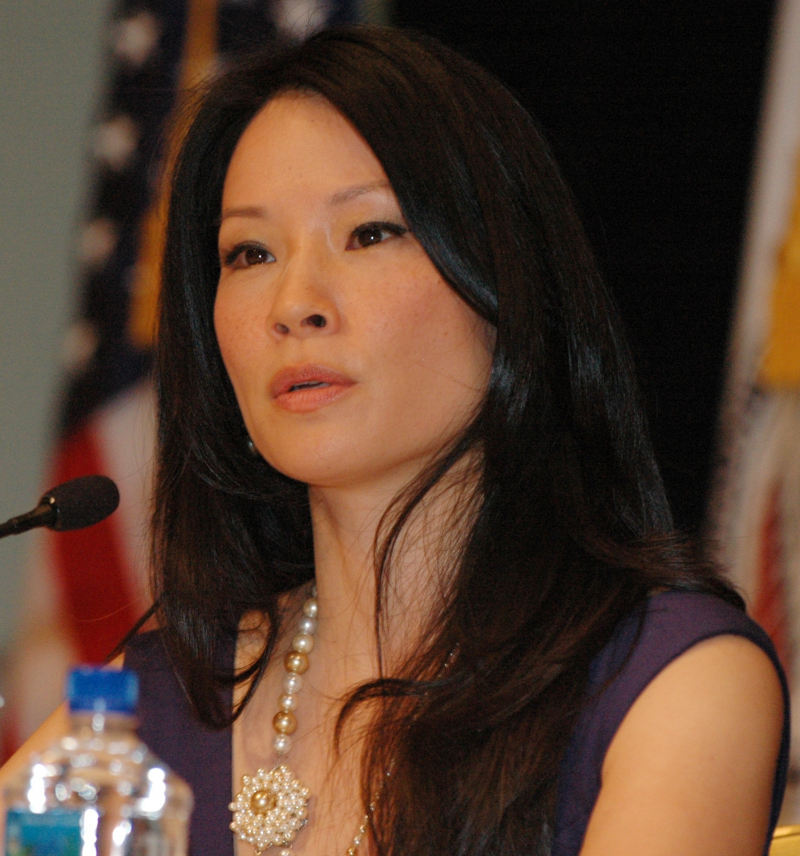 Photo on Wiki: https://commons.wikimedia.org/wiki/File:Lucy_Liu_@_USAID_Human_Trafficking_Symposium_01_%28cropped%29.jpg