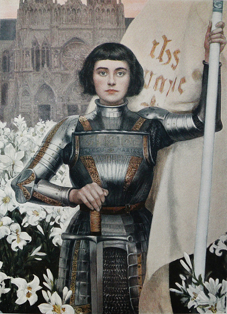 Photo: Joan of Arc with bob hair - rhapsodyinwords