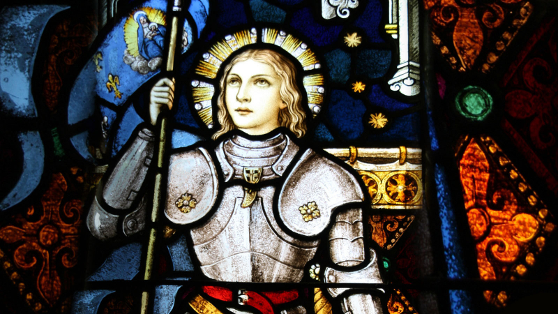 Photo: Joan of Arc, patron saint of France - americaneedsfatima