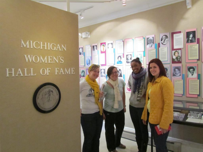 Photo:  Pure Michigan - Michigan women honored in Hall of Fame