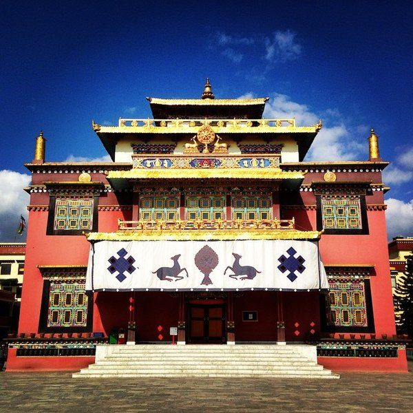 Photo by https://commons.wikimedia.org/wiki/File:Shechen_Monastery,_Nepal.jpg
