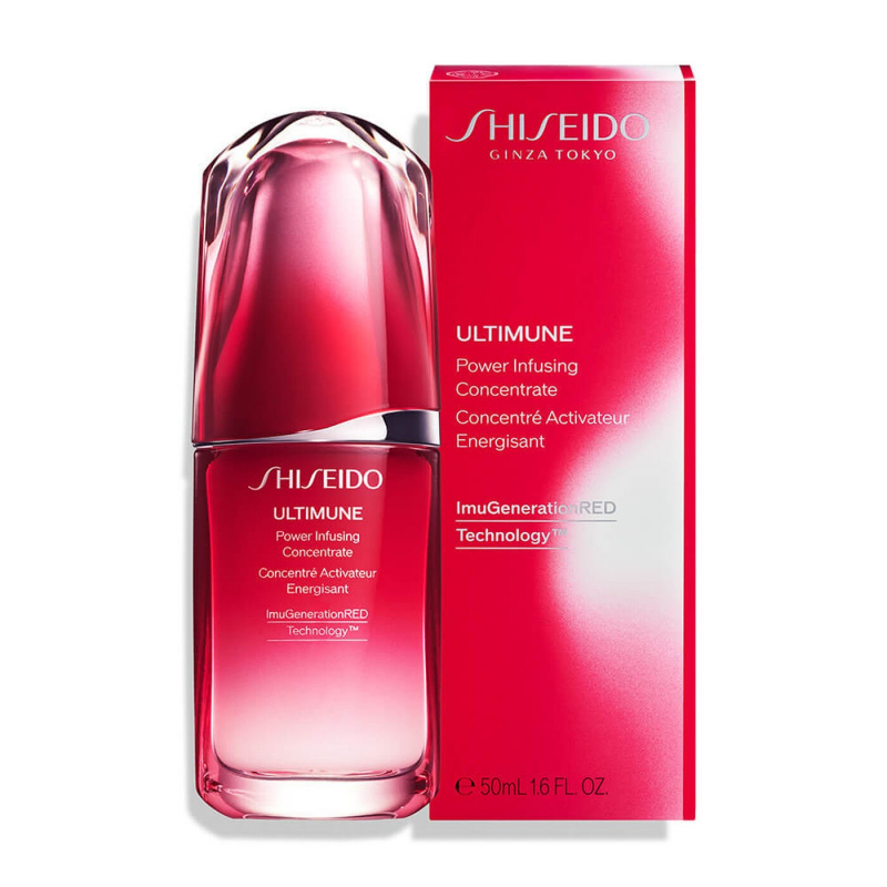 ULTIMUNE Power Infusing Concentrate: The Ultimune serum strengthens skin against daily damage and visible signs of aging for the skin. Photo: Shiseido.com.vn
