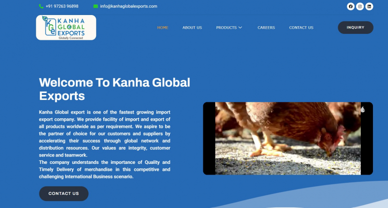 Kanha Worldwide website