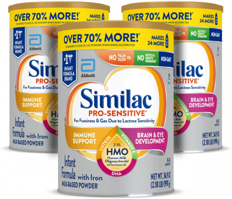 Similac Pro Sensitive Non-GMO Infant Formula (photo: Amazon)