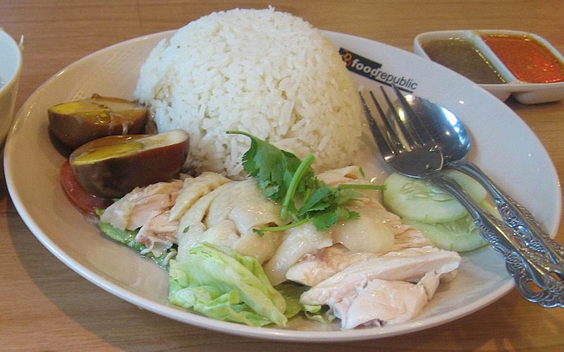 Hainanese Chicken Rice Thai