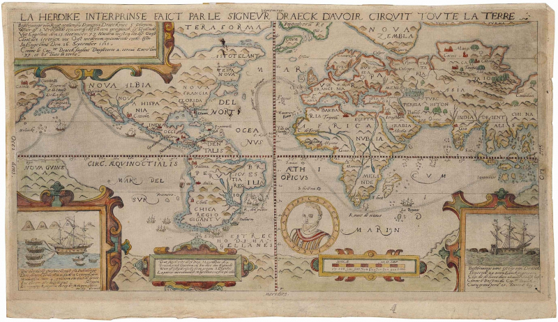 Francis Drake's circumnavigation -  Photo: wikipedia.com