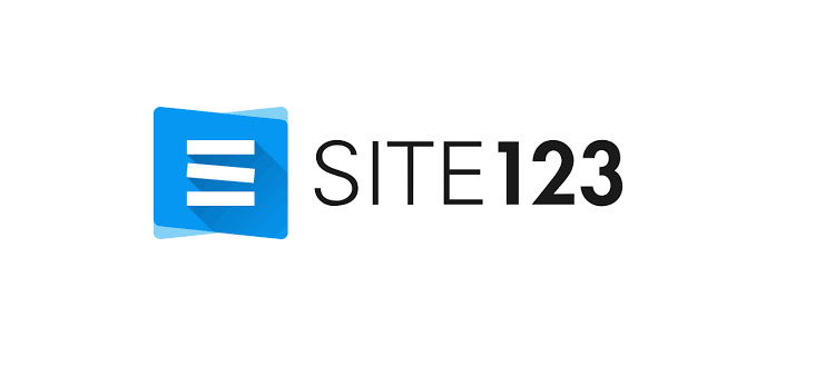 Site123 Logo. Photo: cloudwards.net
