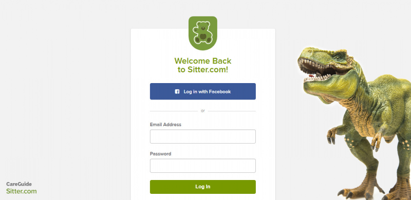Sitter.com log in