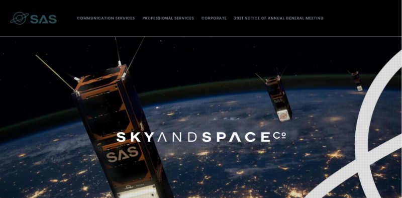 ﻿﻿﻿Sky and Space Company has successfully designed, manufactured and operated nanosatellites for communications purposes- Screenshot photo