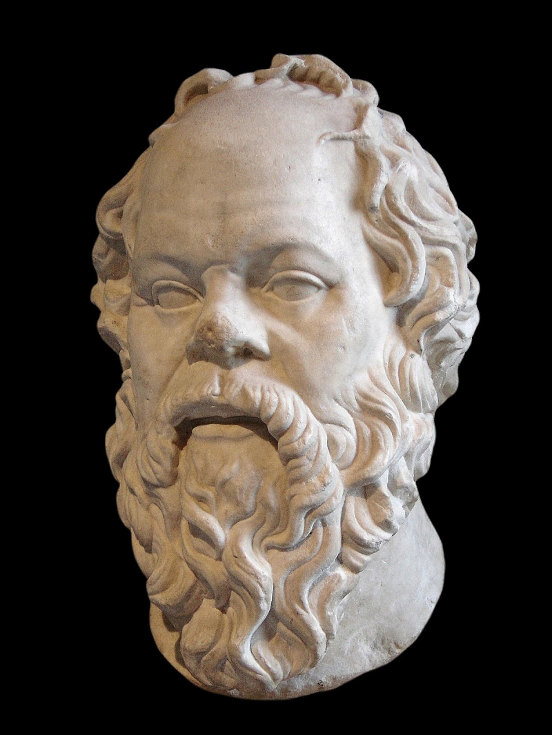 Photo:  Wikipedia - Socrates