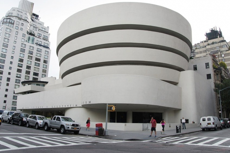 Solomon R. Guggenheim Museum in New York, USA; Juan Francisco Contreras Fernández, CC BY-SA 4.0, via Wikimedia Commons