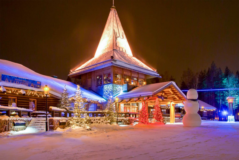 Spend the Holiday Season in Rovaniemi, Finland