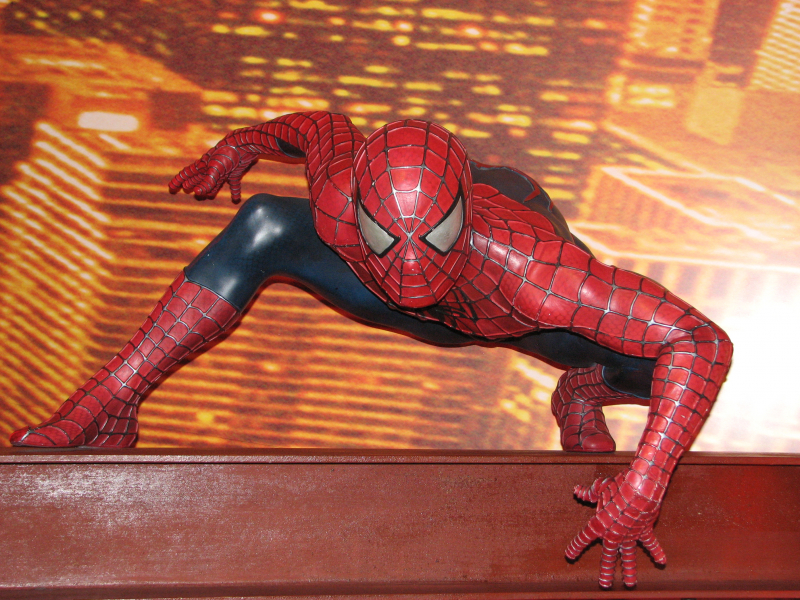 Photo on Wiki: https://commons.wikimedia.org/wiki/File:Spiderman.JPG