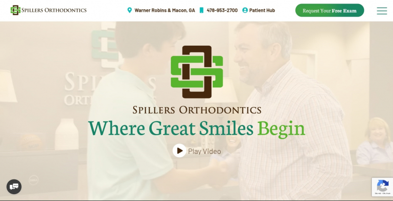 Spillers Orthodontics. Photo: screenshot