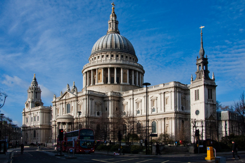 The cathedral is one of London's most famous and recognizable attractions- Source: Flickr