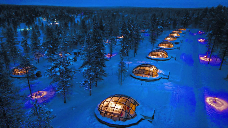 Stay at an Igloo Hotel in Lapland, Finland