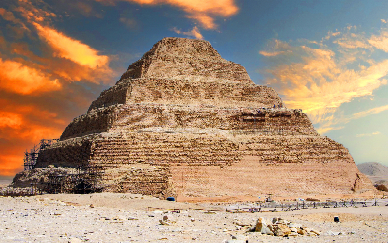 Step Pyramid of Djoser, Sakkara - Holiday and Trips