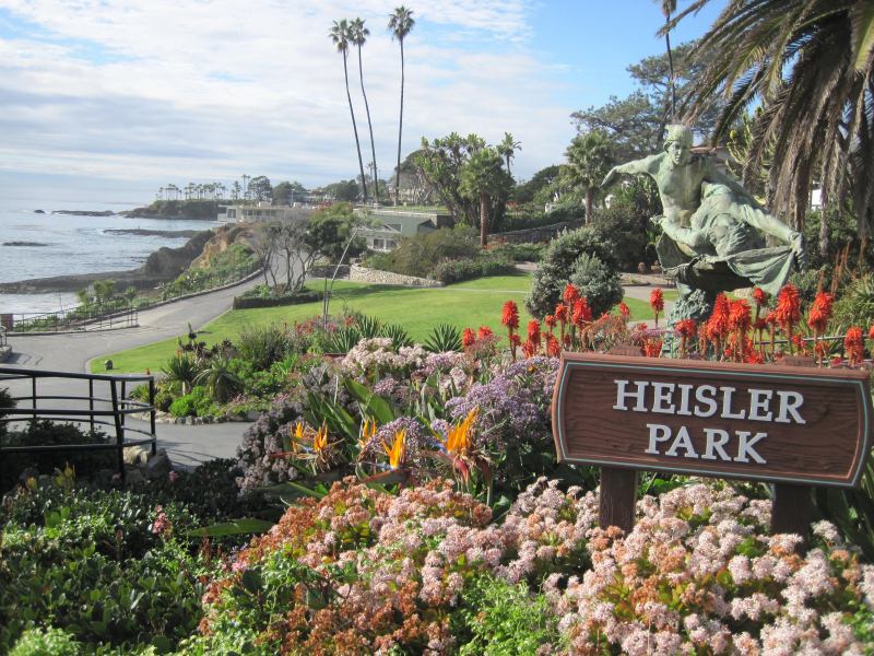 Stroll through Heisler Park in Laguna Beach