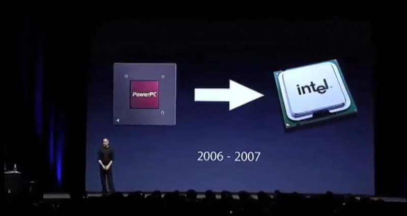 Photo: The Switch to Intel