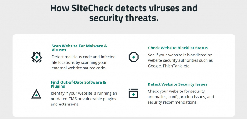Screenshot of https://sitecheck.sucuri.net/