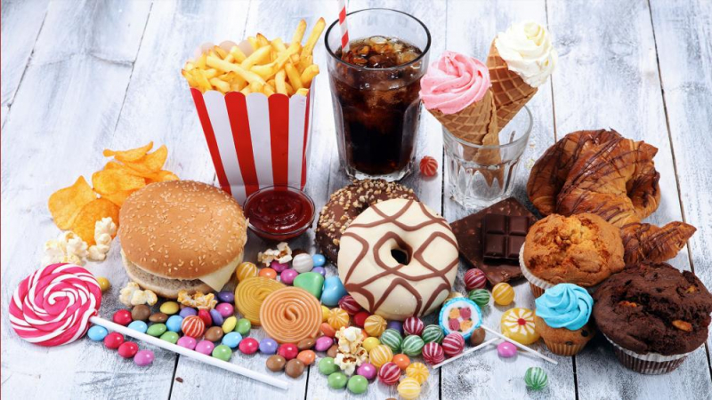 Sugary foods and beverages