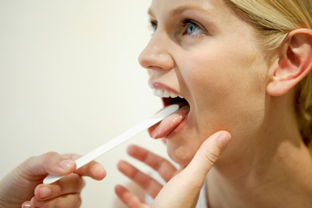 Swelling and soreness of your tongue or mouth