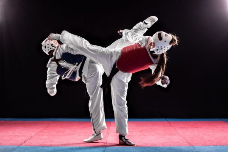 Taekwondo martial arts class