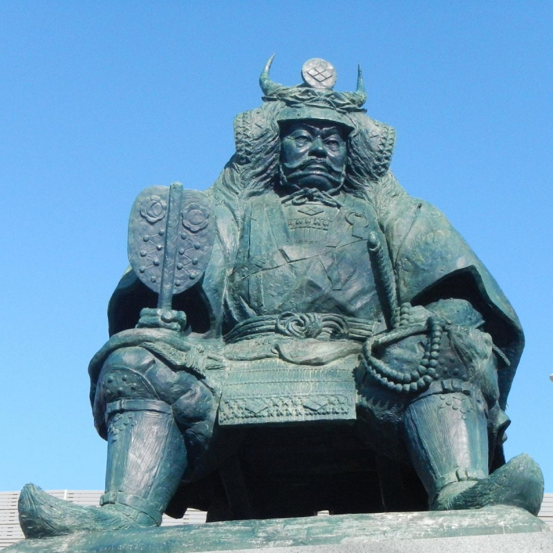 Takeda Shingen statue in Kofu -tripadvisor.com